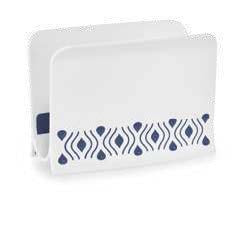 NAPKIN HOLDER 7.5*15.5*11 BLUE