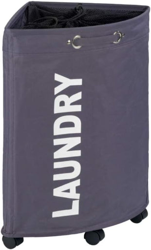 LAUNDRY BIN "TRESCO" GREY