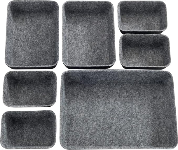 7PCS FELT DRAWER ORGANIZER