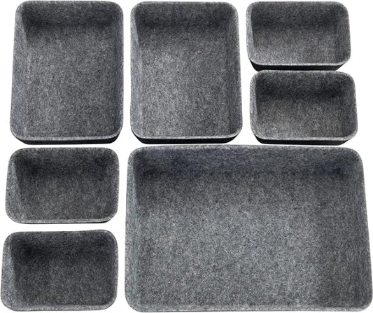 7PCS FELT DRAWER ORGANIZER