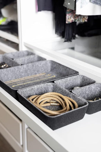 7PCS FELT DRAWER ORGANIZER