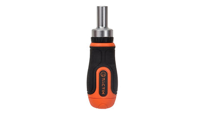 Tactix 6-IN-1 Stubby Ratchet Screwdriver