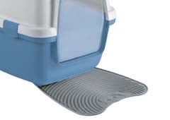 MAT "CLEANER" 39*35CM LIGHT GREY