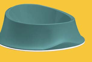 CHIC DOUBLE BOWL 0.25L GREEN