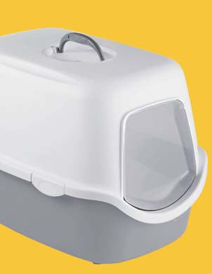 TOILET CATHY STONE GREY/WHITE