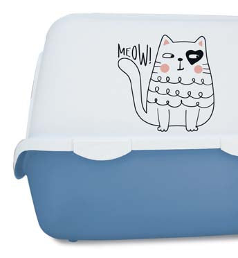 TOILET CATHY GRIFFE STONE GREY/WHITE