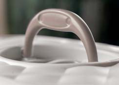 TOILET TRES CHIC INDOOR FILTER WH/GY