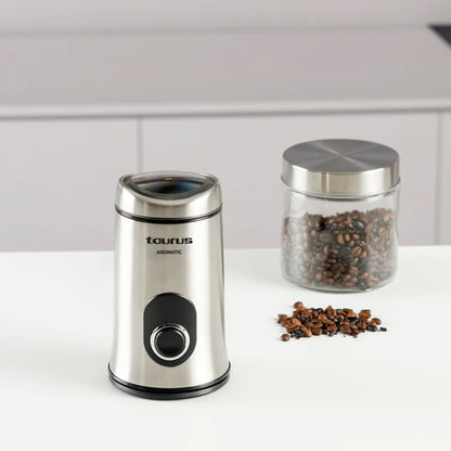 TAURUS COFFEE GRINDER 50G 150W STAINLESS STEEL
