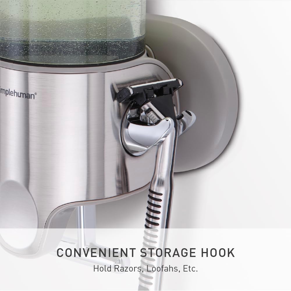 Simplehuman 444ml Twin Wall Mounted Soap Dispenser Pump