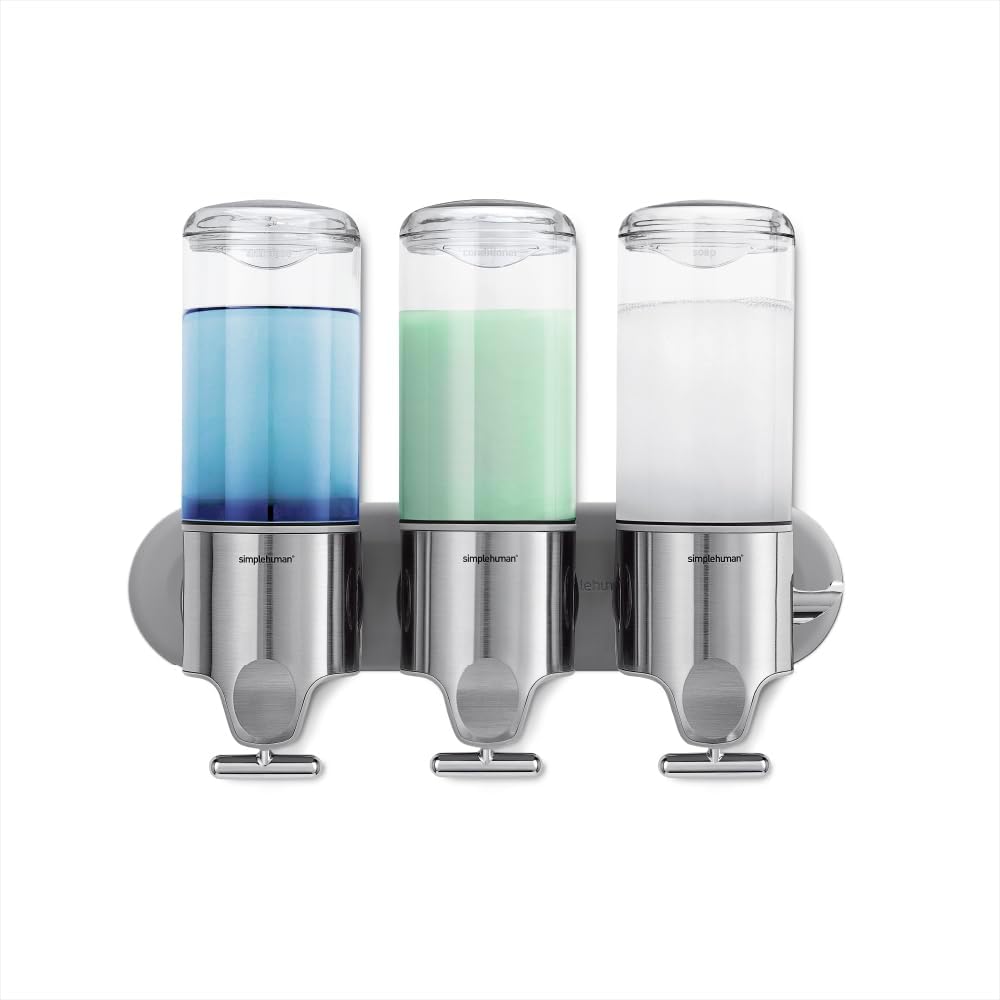 Simplehuman Triple Wall Mounted Pumps