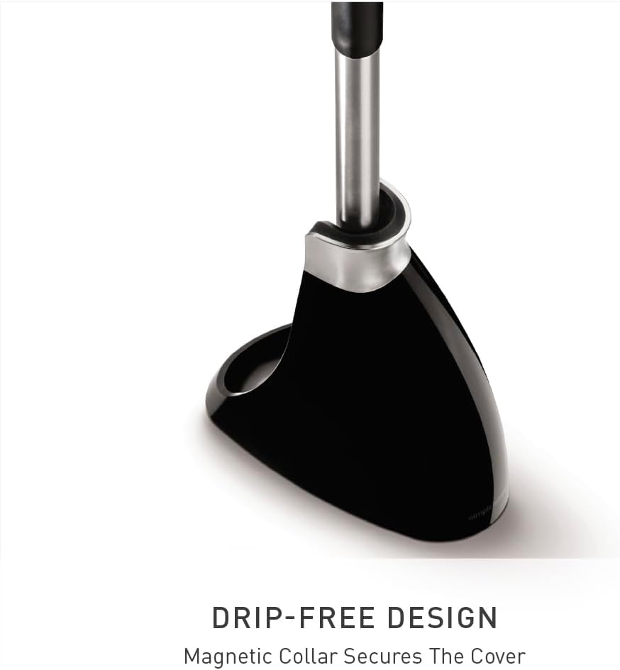 Simplehuman Toilet Brush With Caddy, Stainless Steel