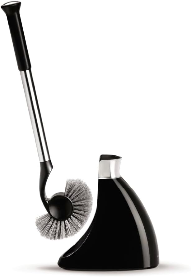 Simplehuman Toilet Brush With Caddy, Stainless Steel