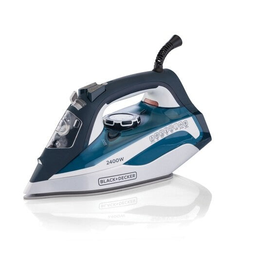 B&D 2400W MPP+ Steam Iron With Auto Shutoff And Ceramic Soleplate-Home & Beyond
