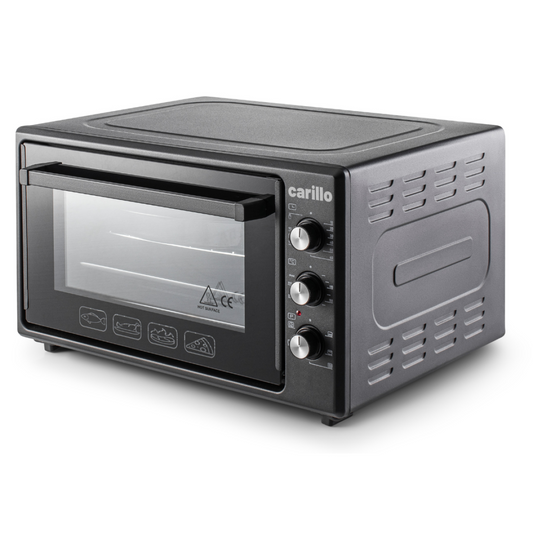G3Ferrari Carillo Electric Oven 60l Double Glass Covection With Turbo Dark Grey