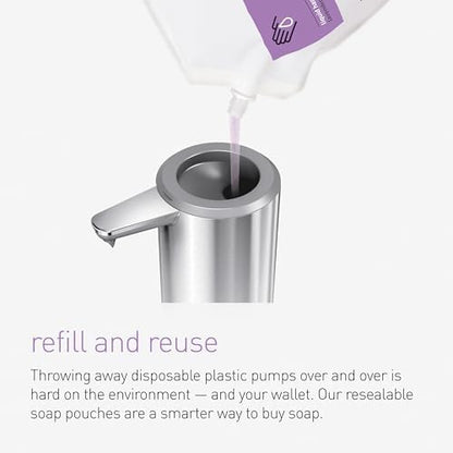 Simplehuman 1L Hand Wash Liquid Soap, Moisturising, Suitable for Sensitive Skin,