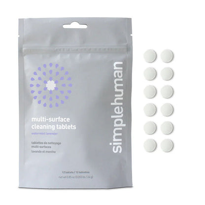 Simplehuman multi-surface cleaning tablets, citrus grapefruit,watermint