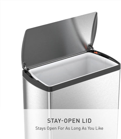 Simplehuman 50 Liter  Rectangular Kitchen Step Trash Can