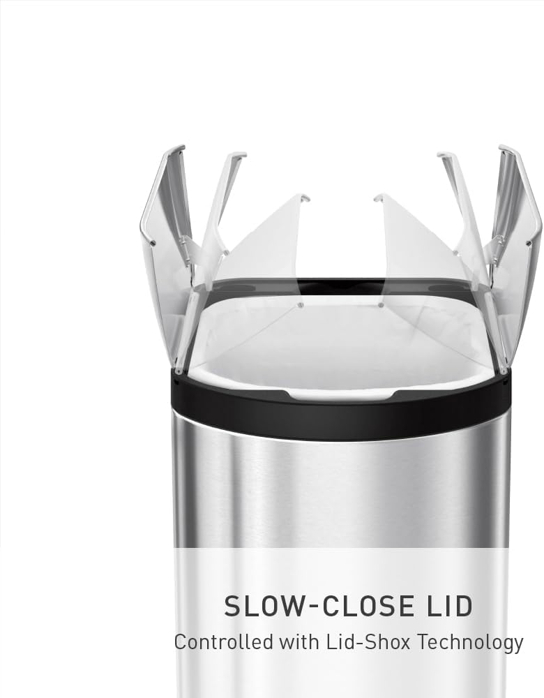 Simplehuman 30L Slim Butterfly Kitchen Pedal Bin