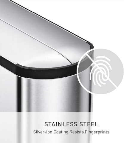 Simplehuman 30L Slim Butterfly Kitchen Pedal Bin