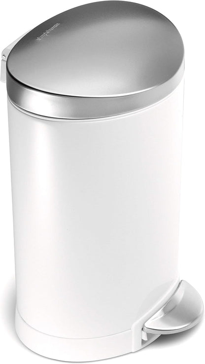 Simplehuman 6L Semi-Round Pedal Bin