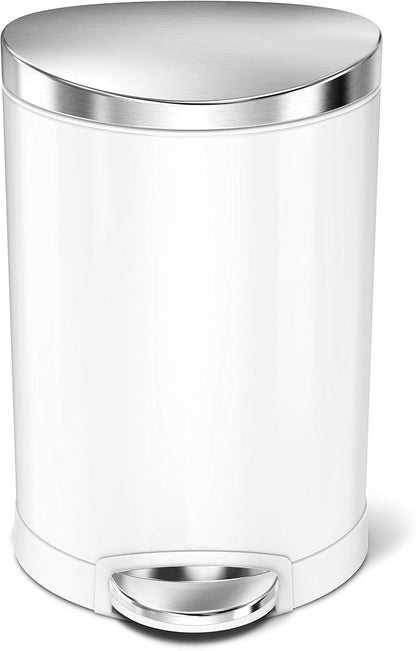 Simplehuman 6L Semi-Round Pedal Bin