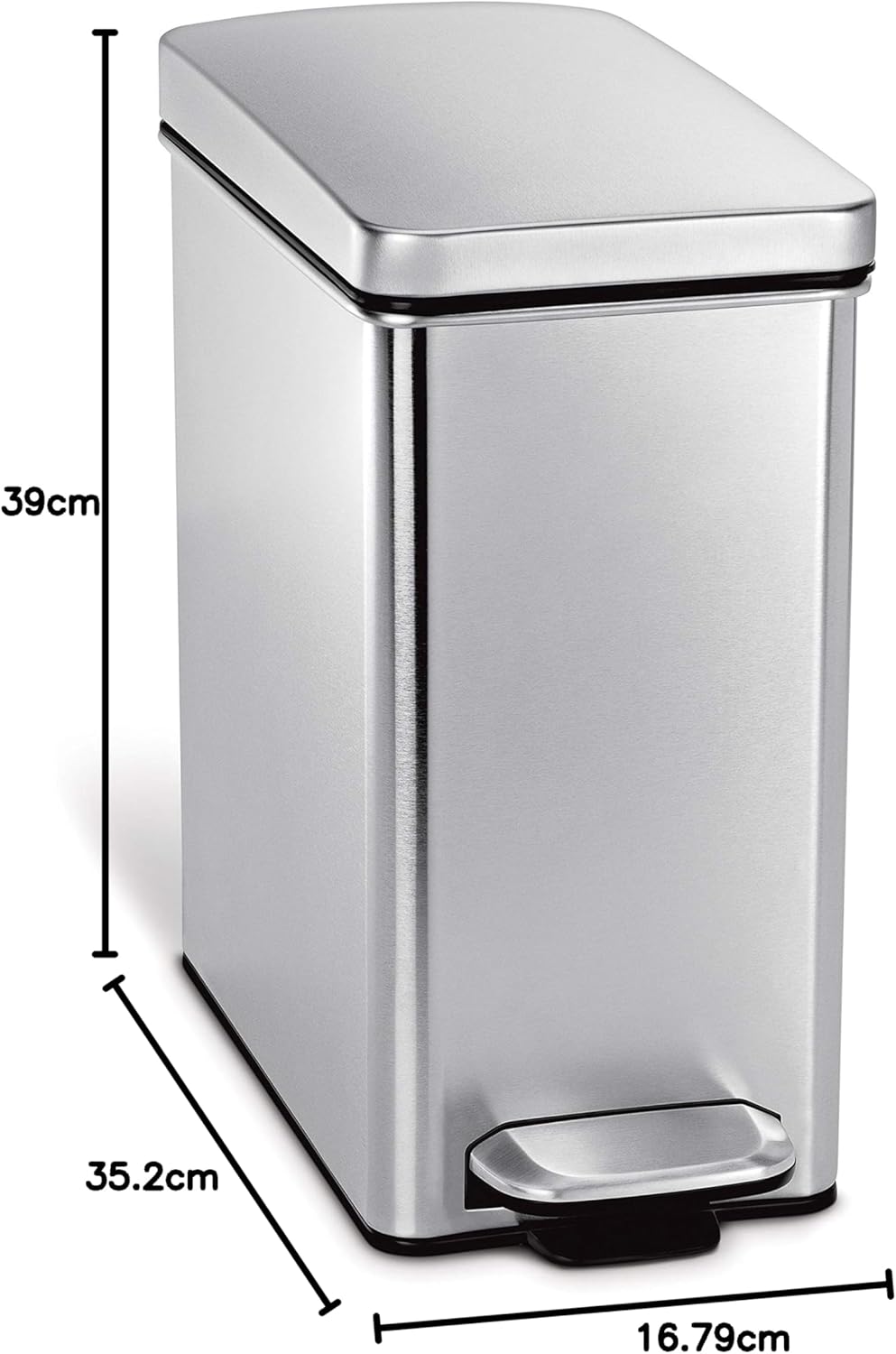 Simplehuman 10L Profile Pedal Bin