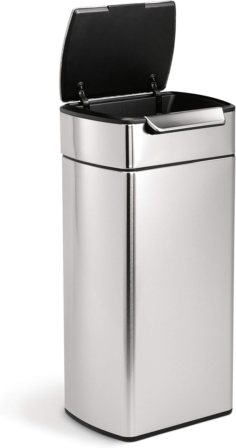 Simplehuman 30L Rectangular Touch-Bar Kitchen Bin