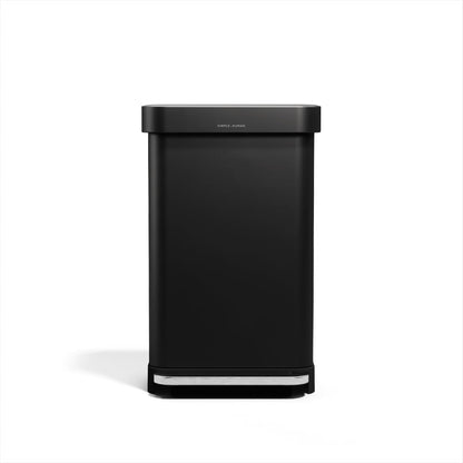 Simplehuman Rectangular Step Can, 45L  Kitchen Trash Can
