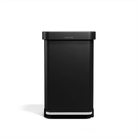 Simplehuman Rectangular Step Can, 45L  Kitchen Trash Can