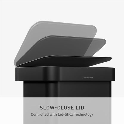 Simplehuman Rectangular Step Can, 45L  Kitchen Trash Can