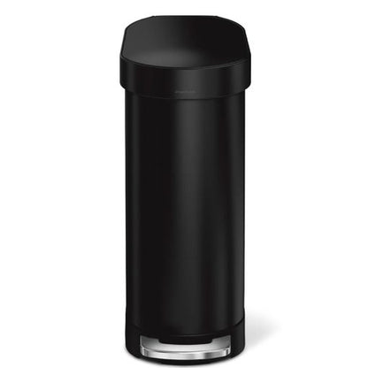 Simplehuman 45L Slim Pedal Bin Matte Black