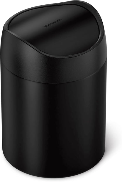 Simplehuman  Desktop Trash Can Mini Dust Box (1.5 L) Stainless Steel, Lid Included