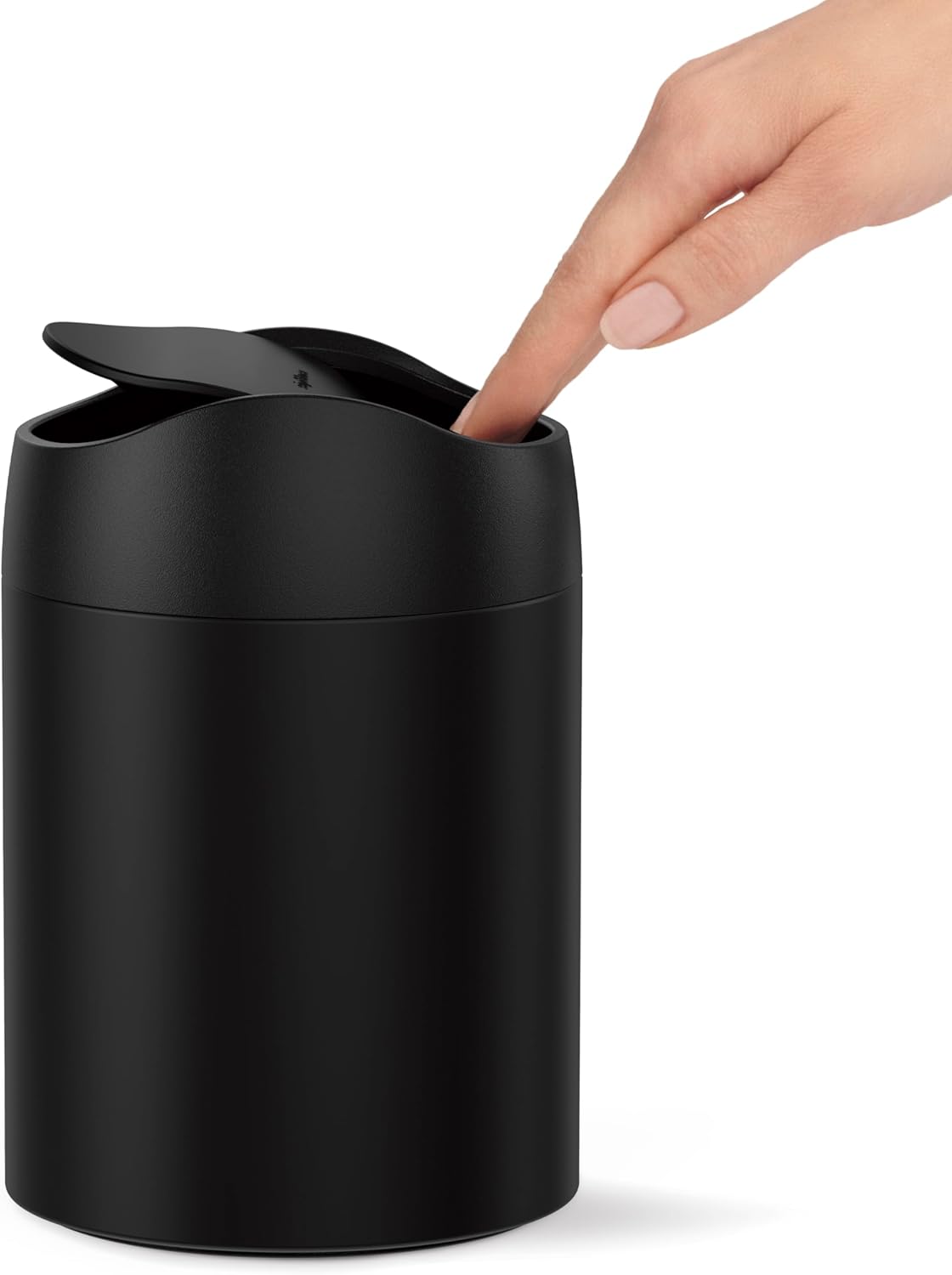 Simplehuman  Desktop Trash Can Mini Dust Box (1.5 L) Stainless Steel, Lid Included