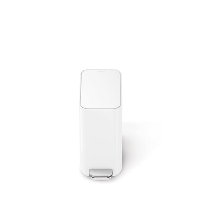 Simplehuman Slim Step Can, 5L / 1.3 Gallon Compact Bathroom Trash Can, Liner Pocket