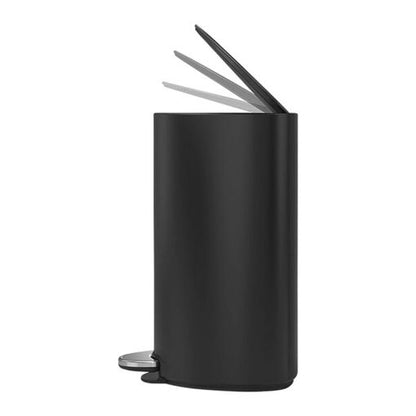 Simplehuman Mini Countertop Trash Can, 1.5L / 0.4 Gallon Compact Vanity Trash Can, Balanced Swing Lid