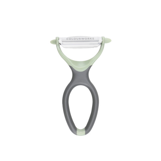 KitchenCraft Colourworks Classics Two in One Peeler and Julienne Slicer