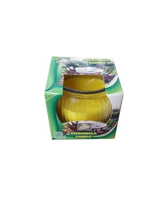 Citronella Swirl Candle Anti Mosquito JEL-0005