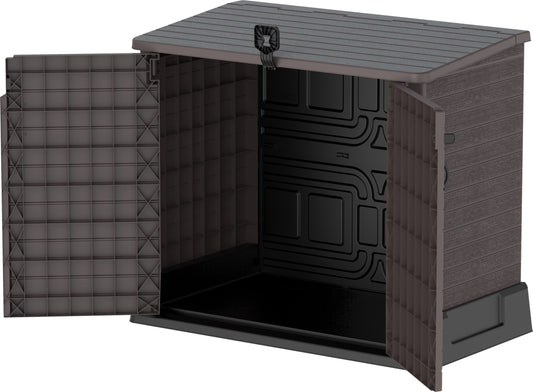 DURABOX STOREAWAY HORIZONTAL SHED 850L (brown)