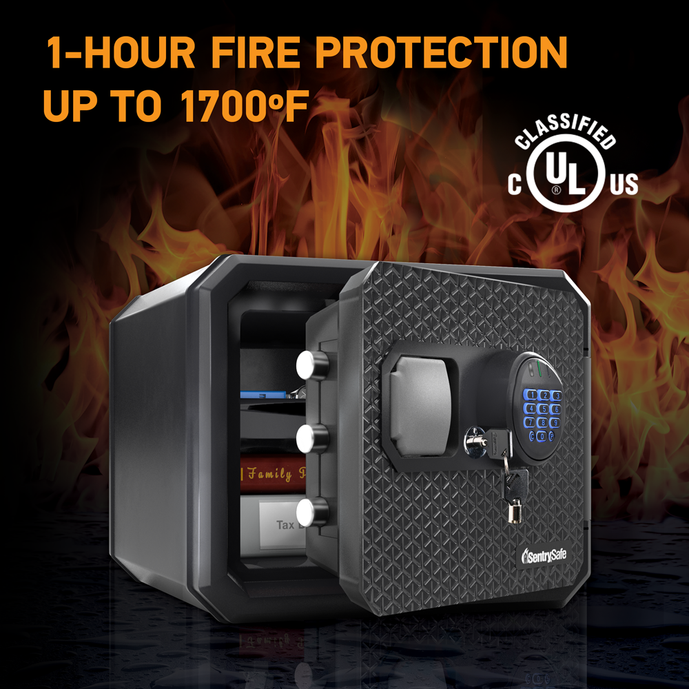 SentrySafe DIGITAL FIRE/WATER SAFE FPW082HTC