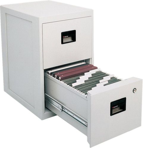 Safe File Cabinet SentrySafe Two Drawer Fire Safe File Cabinet, Gray