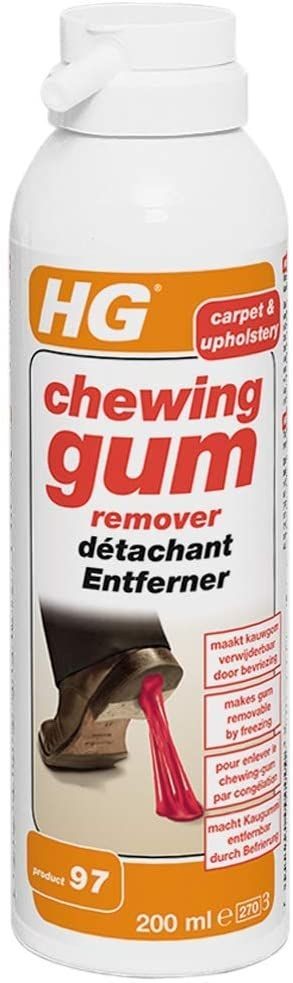 HG Chewing Gum Remover 200 ml Makes Chewing Gum by Freezing It