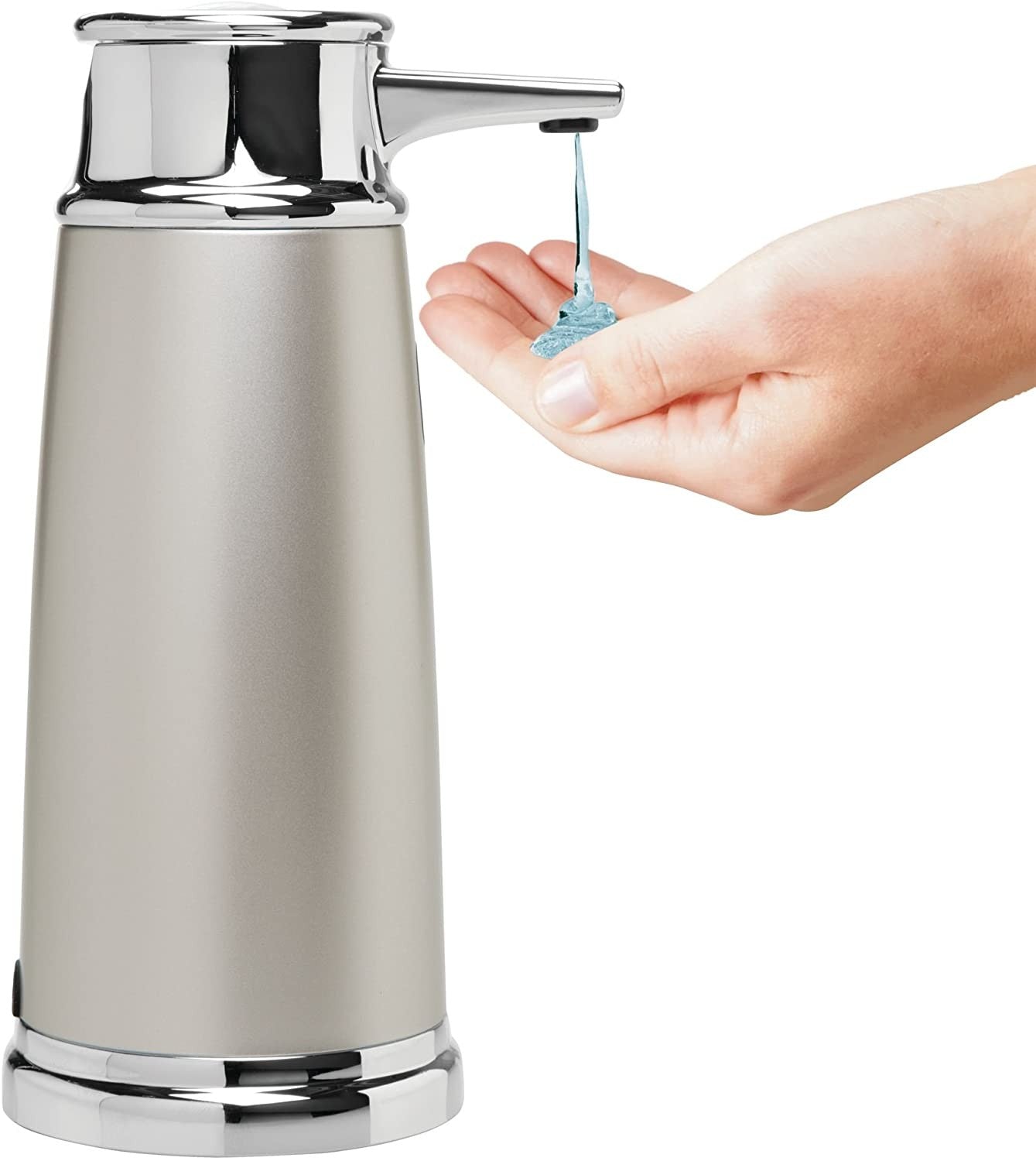 Interdesign Euro Hands Free & Touchless Automatic Liquid Soap Dispenser 79045Eu - Home & Beyond