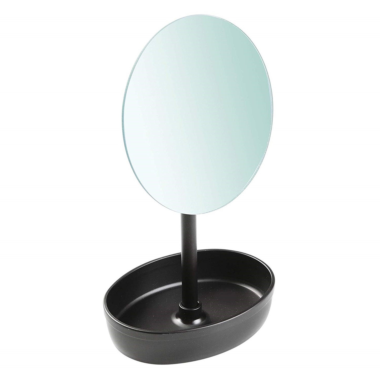 Interdesign "Rotating Tray Gina Vanity Mirror Plastic Bronze - Home & Beyond
