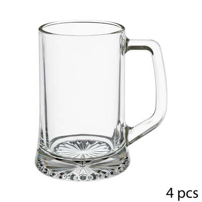 Royal Leerdman Beer Glass X4 Handle 32Cl 134800