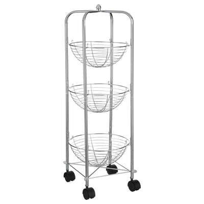 5Five 3 Tier Round Trolley 118621