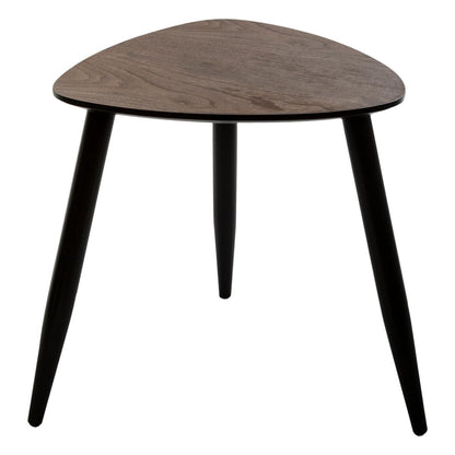 Atmosphera Mileo Walnut Side Table X2 166640