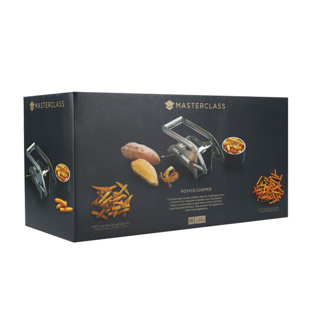 KitchenCraft MasterClass Stainless Steel Potato Chipper