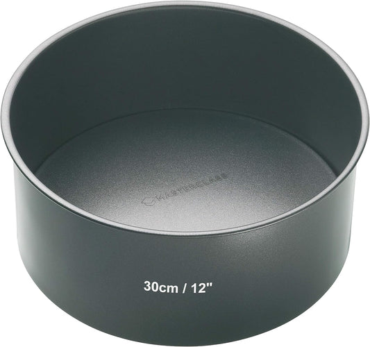 KitchenCraft MasterClass Non-Stick 30cm Loose Base Deep Cake Pan KCMCHB57