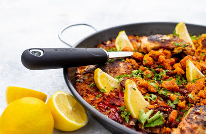 KitchenCraft World of Flavours Mediterranean 38.5cm Paella Pan