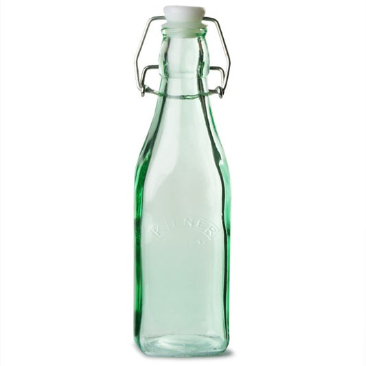 Kilner Glass Bottle, 250 milliliters Green